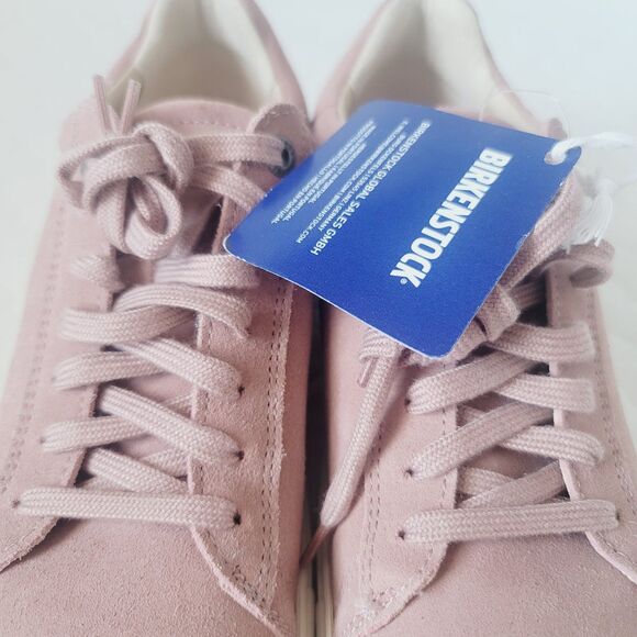 NWT Birkenstock Bend Low Pink Clay Suede Casual Sneakers Narrow Fit size 7 EU38 - Picture 5 of 16